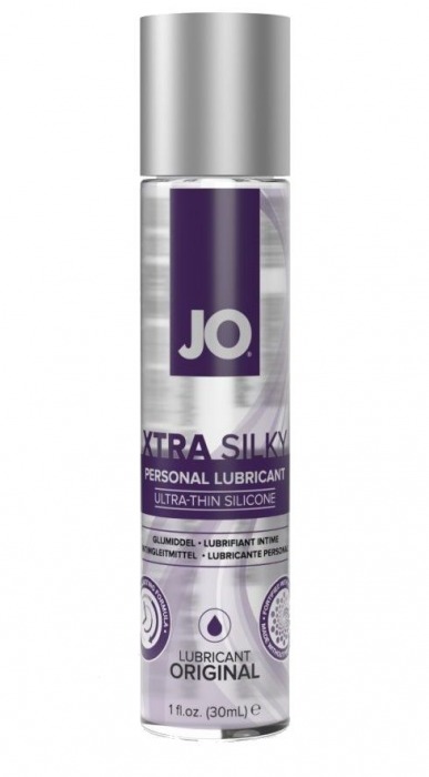 Лубрикант на силиконовой основе JO Xtra Silky - 30 мл. - System JO - купить с доставкой в Набережных Челнах