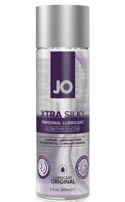 Лубрикант на силиконовой основе JO Xtra Silky - 60 мл. - System JO - купить с доставкой в Набережных Челнах