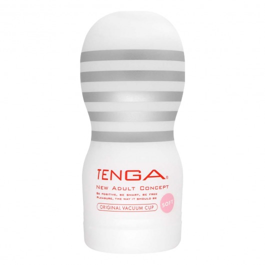 Мастурбатор TENGA Original Vacuum Cup Soft - Tenga - в Набережных Челнах купить с доставкой