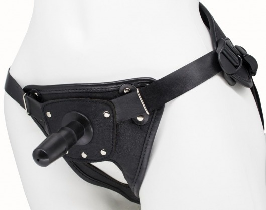 Черный пояс для насадок BEST CLASS STRAP - LOVETOY (А-Полимер) - купить с доставкой в Набережных Челнах