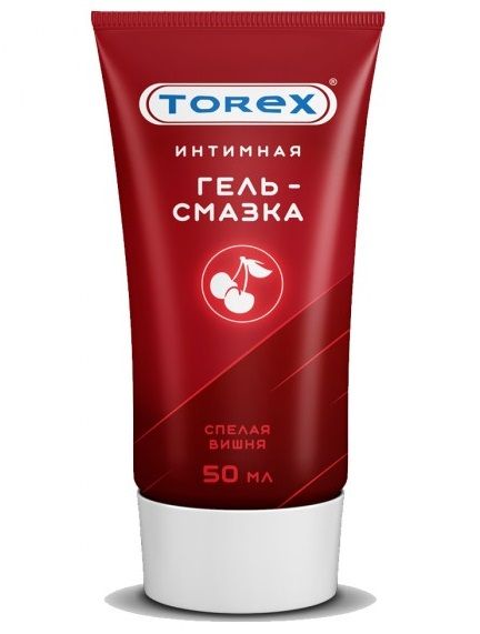 Смазка на водной основе TOREX  Спелая вишня  - 50 мл. - Torex - купить с доставкой в Набережных Челнах
