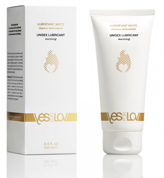 Лубрикант на водной основе с согревающим эффектом Warming Unisex Lubricant - 100 мл. - YESforLOV - купить с доставкой в Набережных Челнах