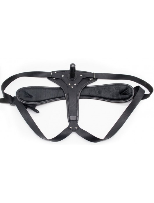 Реалистичный страпон Woman Midi с вагинальной пробкой - 19 см. - LOVETOY (А-Полимер) - купить с доставкой в Набережных Челнах