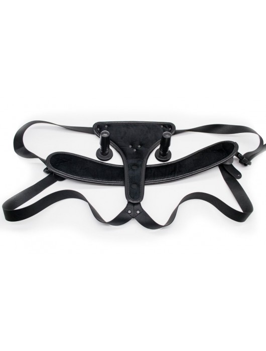 Реалистичный страпон Woman Midi с вагинальной пробкой - 19 см. - LOVETOY (А-Полимер) - купить с доставкой в Набережных Челнах