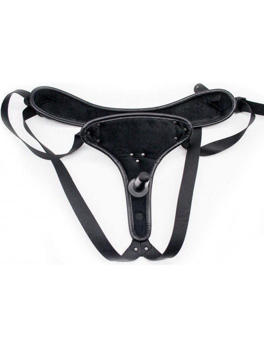 Реалистичный страпон Woman Midi с вагинальной пробкой - 19 см. - LOVETOY (А-Полимер) - купить с доставкой в Набережных Челнах