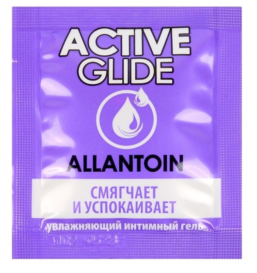 Лубрикант на водной основе Active Glide с аллантоином - 3 гр. - Биоритм - купить с доставкой в Набережных Челнах