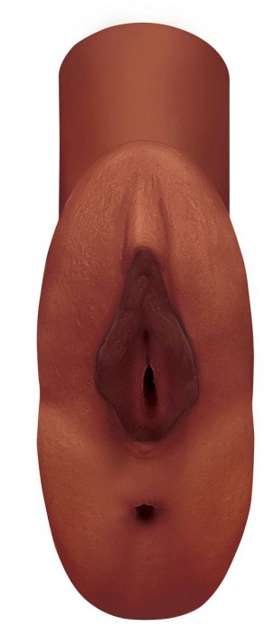 Коричневый мастурбатор Perfect Pussy Double Stroker - Pipedream - в Набережных Челнах купить с доставкой