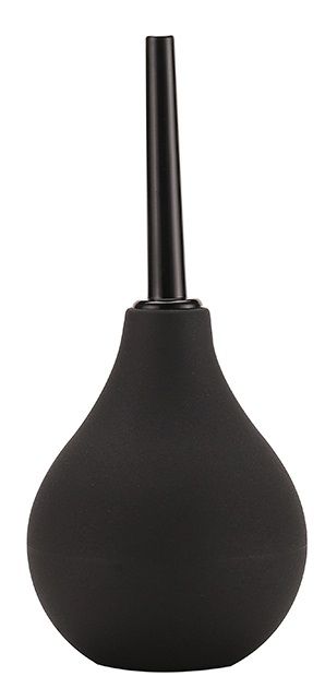 Черный анальный душ ANAL DOUCHE с прямым наконечником - Dream Toys - купить с доставкой в Набережных Челнах