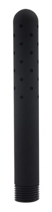 Черная насадка для анального душа ANAL DOUCHE - 15 см. - Dream Toys - купить с доставкой в Набережных Челнах