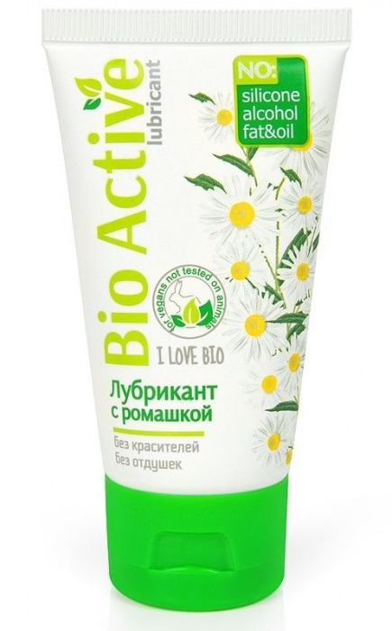 Гель-лубрикант на водной основе Bio Active - 50 гр. - Биоритм - купить с доставкой в Набережных Челнах