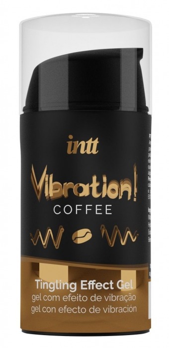 Жидкий интимный гель с эффектом вибрации Vibration! Coffee - 15 мл. - INTT - купить с доставкой в Набережных Челнах