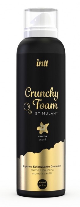 Пенка для массажа Crunchy Foam Stimulant Vanilla - 100 мл. - INTT - купить с доставкой в Набережных Челнах