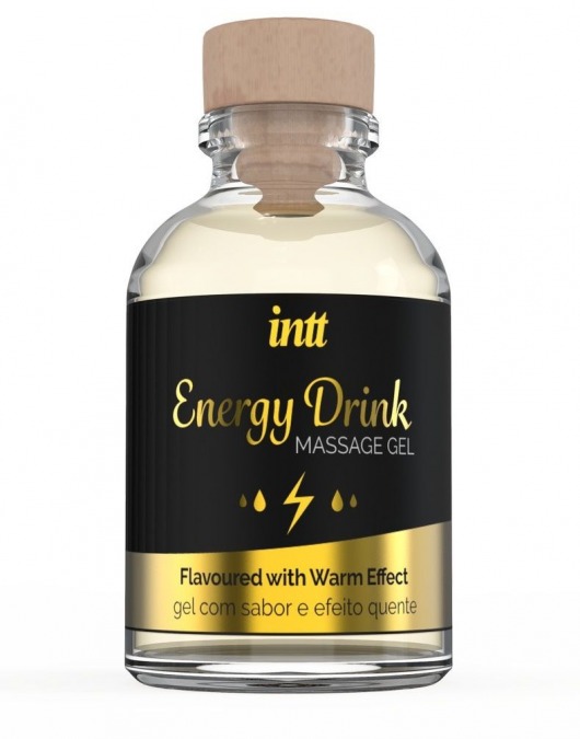 Массажный гель с согревающим эффектом Energy Drink - 30 мл. - INTT - купить с доставкой в Набережных Челнах