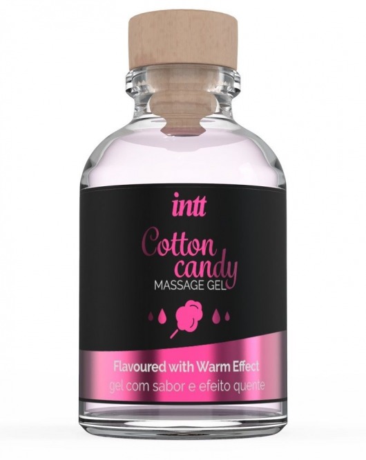 Массажный гель с согревающим эффектом Cotton Candy - 30 мл. - INTT - купить с доставкой в Набережных Челнах