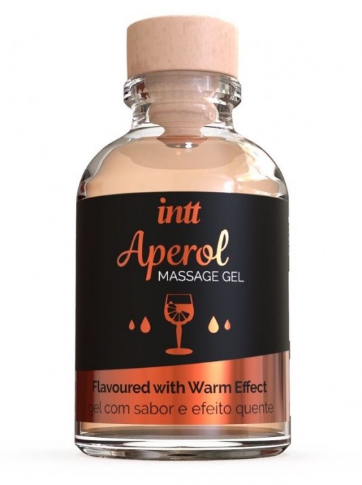 Массажный гель с согревающим эффектом Aperol - 30 мл. - INTT - купить с доставкой в Набережных Челнах