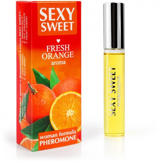 Парфюм для тела с феромонами Sexy Sweet с ароматом апельсина - 10 мл. -  - Магазин феромонов в Набережных Челнах