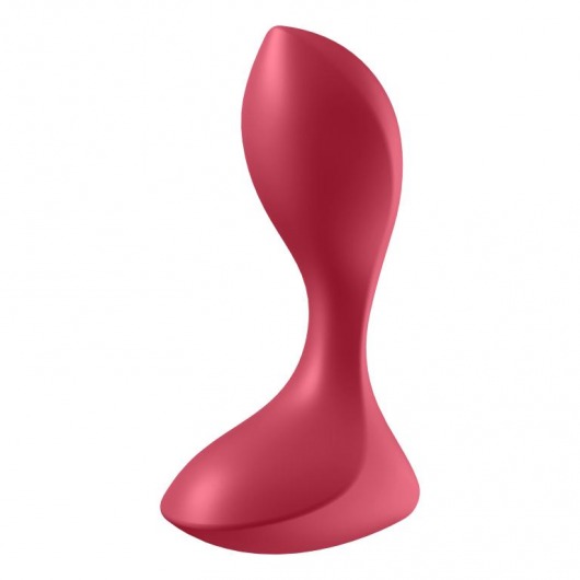 Красный вибромассажёр простаты Satisfyer Backdoor Lover - 14 см. - Satisfyer - в Набережных Челнах купить с доставкой