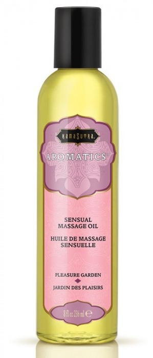 Массажное масло с цветочным ароматом Pleasure Garden - 236 мл. - Kama Sutra - купить с доставкой в Набережных Челнах
