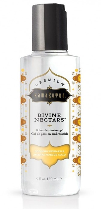 Гель-лубрикант на водной основе Divine Nectars Vanilla с ароматом ванили - 150 мл. - Kama Sutra - купить с доставкой в Набережных Челнах