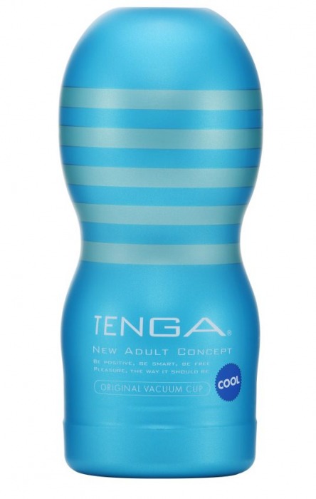 Мастурбатор с охлаждающей смазкой TENGA Original Vacuum Cup Cool - Tenga - в Набережных Челнах купить с доставкой