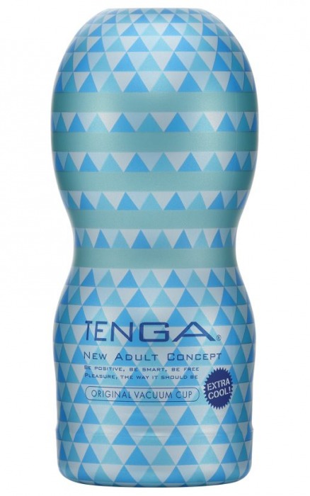 Мастурбатор с охлаждающей смазкой TENGA Original Vacuum Cup Extra Cool - Tenga - в Набережных Челнах купить с доставкой