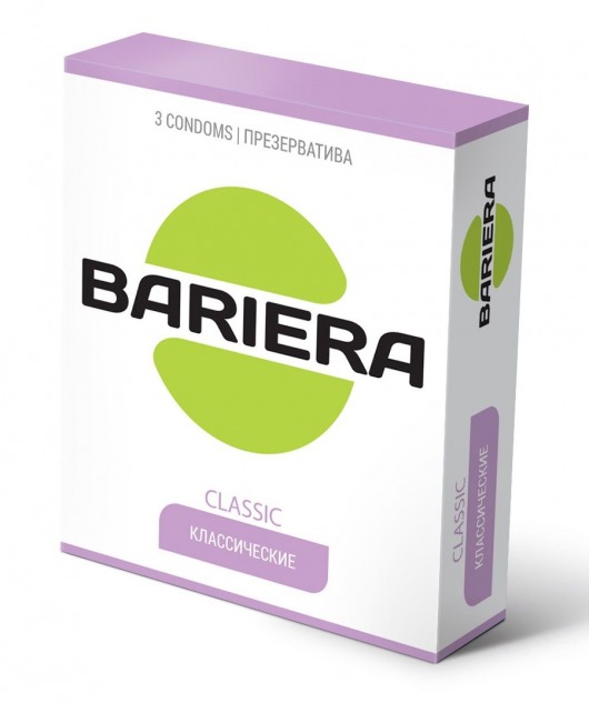 Классические презервативы Bariera Classic - 3 шт. - Bariera - купить с доставкой в Набережных Челнах