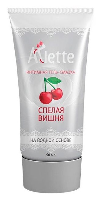 Интимная гель-смазка на водной основе Arlette  Спелая вишня  - 50 мл. - Arlette - купить с доставкой в Набережных Челнах