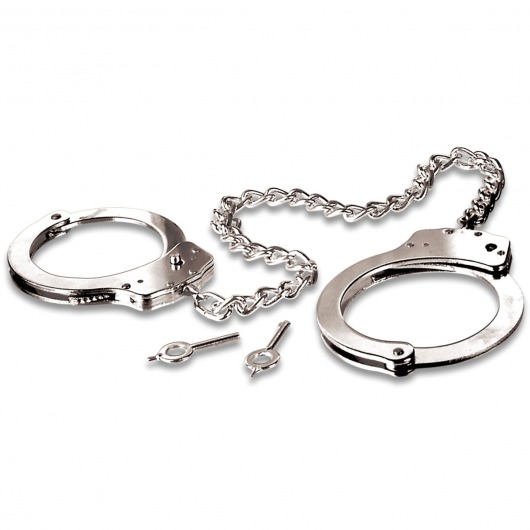Металлические наручники Metal Leg Cuffs - Pipedream - купить с доставкой в Набережных Челнах