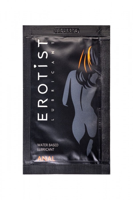Пробник лубриканта на водной основе Erotist Anal - 4 мл. - Erotist Lubricants - купить с доставкой в Набережных Челнах
