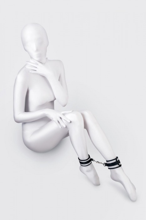 Серебристо-черные оковы Anonymo - ToyFa - купить с доставкой в Набережных Челнах