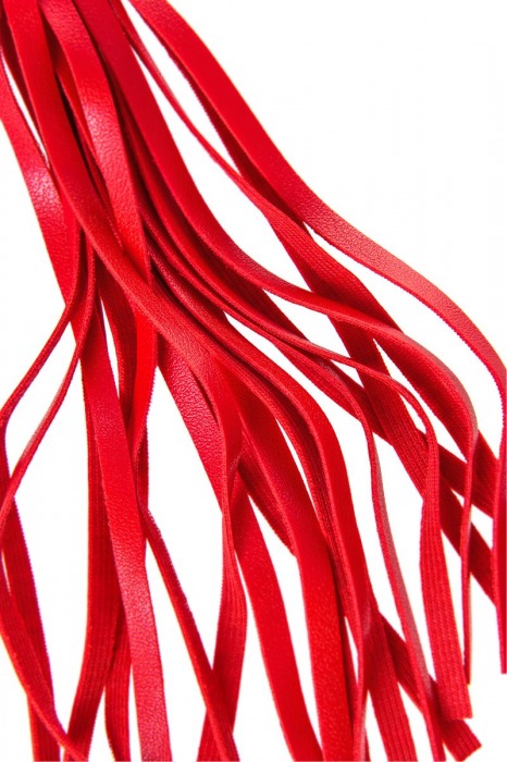 Красно-черный флоггер Anonymo - 28 см. - ToyFa - купить с доставкой в Набережных Челнах