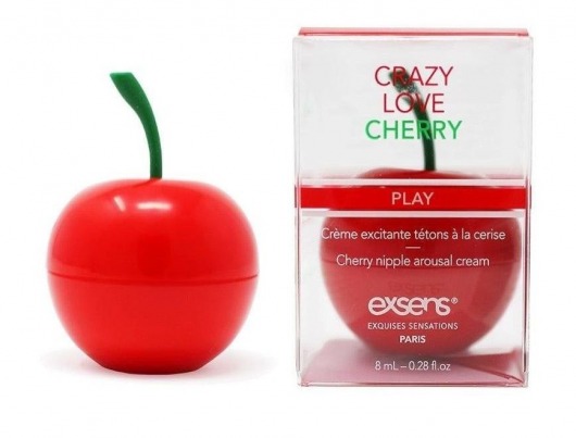 Крем для стимуляции сосков Crazy Love Cherry - 8 мл. - Exsens - купить с доставкой в Набережных Челнах