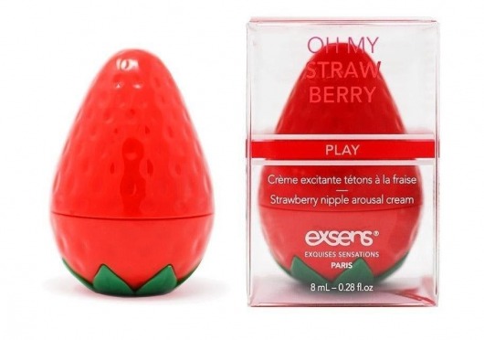 Крем для стимуляции сосков Oh My Strawberry - 8 мл. - Exsens - купить с доставкой в Набережных Челнах