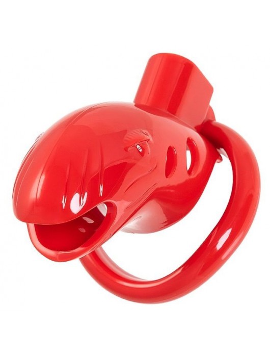 Красный мужской пояс верности из пластика - ToyFa - купить с доставкой в Набережных Челнах