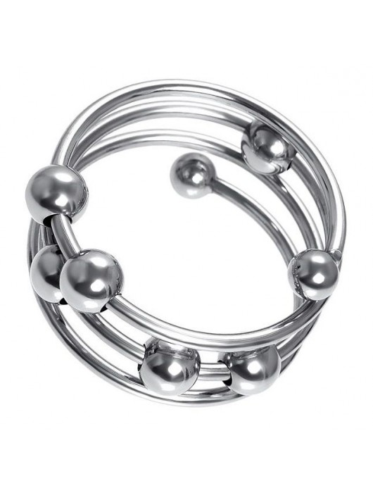 Большое металлическое кольцо под головку пениса - ToyFa - купить с доставкой в Набережных Челнах