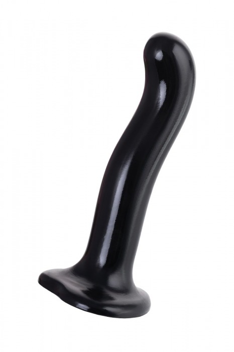 Черный стимулятор для пар P G-Spot Dildo Size L - 19 см. - Strap-on-me - в Набережных Челнах купить с доставкой