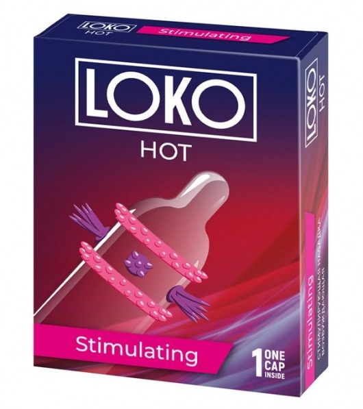 Стимулирующая насадка на пенис LOKO HOT с возбуждающим эффектом - Sitabella - в Набережных Челнах купить с доставкой