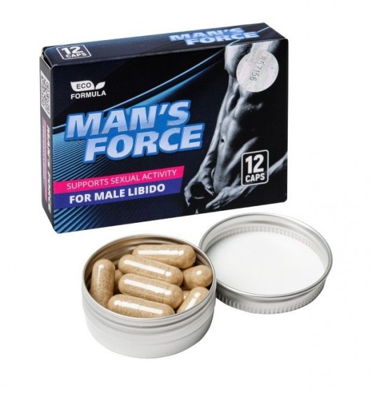 Пищевой концентрат для мужчин MANS FORCE  - 12 капсул - Sitabella - купить с доставкой в Набережных Челнах