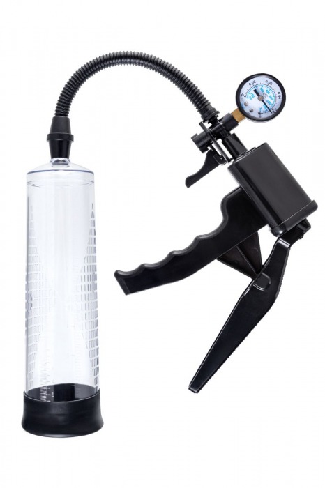 Прозрачная механическая помпа для пениса Viggo - Sexus - в Набережных Челнах купить с доставкой