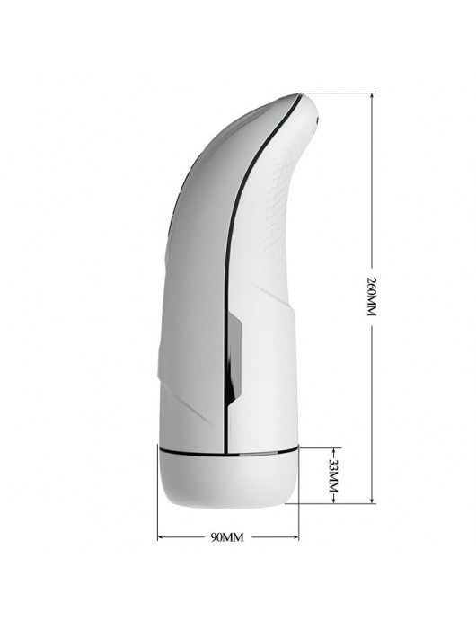 Вибромастурбатор Marissa с функцией нагрева и подвижным язычком - Baile - в Набережных Челнах купить с доставкой