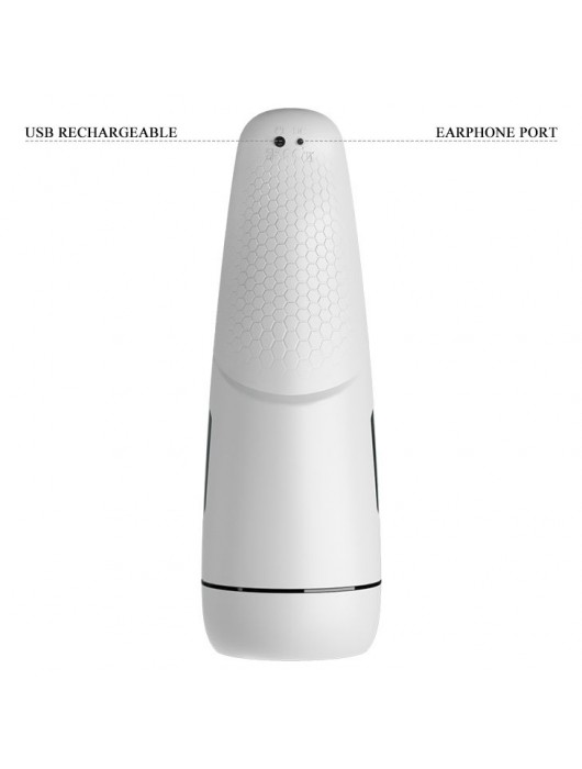 Вибромастурбатор Marissa с функцией нагрева и подвижным язычком - Baile - в Набережных Челнах купить с доставкой