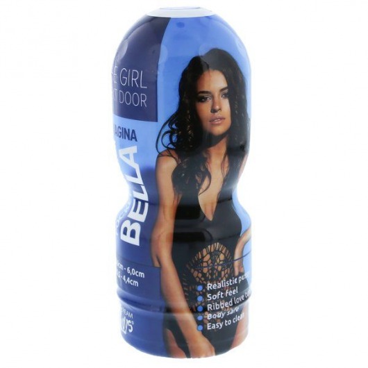 Телесный мастурбатор-вагина в тубе Bella - Dream Toys - в Набережных Челнах купить с доставкой