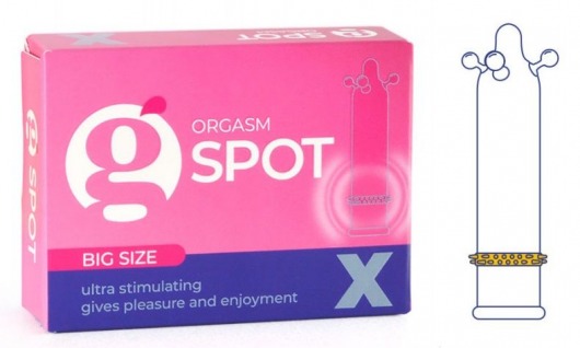 Стимулирующая насадка G-Spot X Big size - Sitabella - купить с доставкой в Набережных Челнах