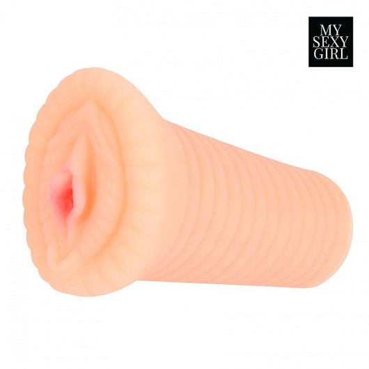 Реалистичный мастурбатор-вагина телесного цвета с вибрацией - Bior toys - в Набережных Челнах купить с доставкой