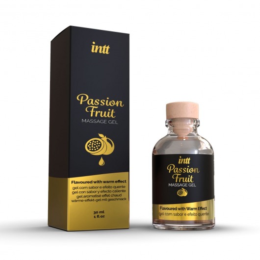 Массажный гель с ароматом маракуйи Passion Fruit - 30 мл. - INTT - купить с доставкой в Набережных Челнах