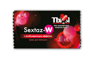 Возбуждающий крем для женщин Sextaz-W в одноразовой упаковке - 1,5 гр. - Биоритм - купить с доставкой в Набережных Челнах