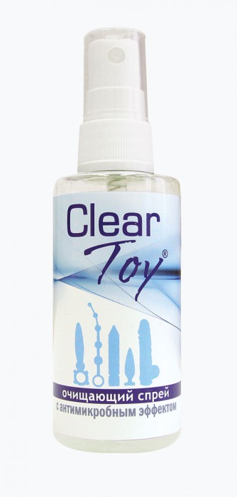 Очищающий спрей Clear Toy с антимикробным эффектом - 100 мл. - Биоритм - купить с доставкой в Набережных Челнах