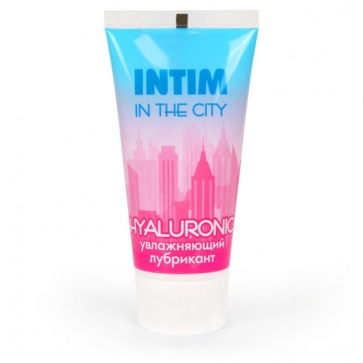 Увлажняющий лубрикант на водной основе Intim in the city Hyaluronic - 60 гр. - Биоритм - купить с доставкой в Набережных Челнах