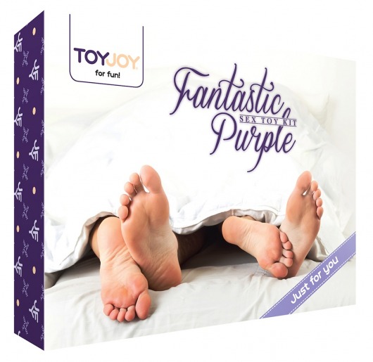 Эротический набор FANTASTIC PURPLE SEX TOY KIT - Toy Joy - купить с доставкой в Набережных Челнах