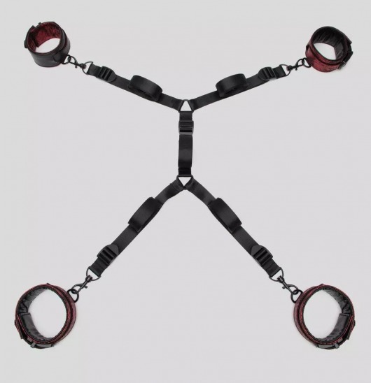 Изысканный набор фиксаций на кровати Reversible Under Mattress Restraint Set - Fifty Shades of Grey - купить с доставкой в Набережных Челнах